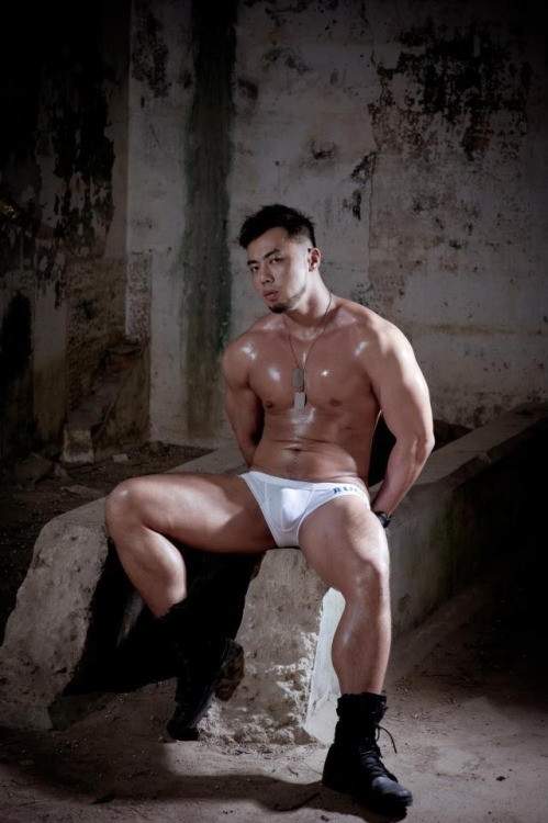 My kind of Asian, :-) nice and toned hehe