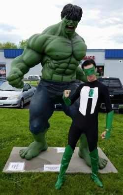 sacaradi24:  Free Comic Book Day 5/2/15 at Beyond Comics in Frederick, MD.Free Comics, Sales on Back-Issues and current releases. Good Day.Kyle Rayner cosplay is Me.