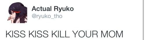 makaiwars:  This was overdue- Part 4 of tweets from the parody Ryuko twitter! +1 from a really great parody SenketsuPart 3