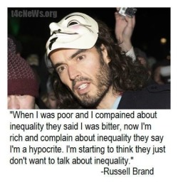 myvegansensesaretingling:  ourtimeorg:  Russell Brand is on point.  As usual. 