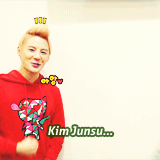 -everdeen:  Idiots, The Lot of Them: Go Junsu! 