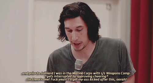 sweaterkittensahoy:  templemarker:  kylorananddrivermecrazy:  Adam Driver + Arts