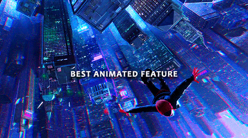 parkerpete: Congratulations to Spider-Man: Into the Spider-Verse for winning Best Animated Feature Film at the 91st Academy Awards!