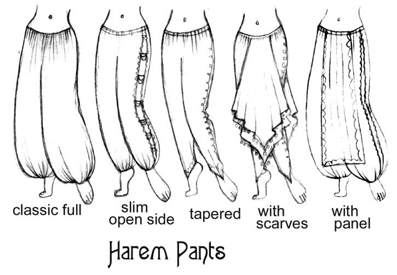 Slouchy Harem Pants baby and toddler pants PDF FREE sewing pattern  Easily  Made Patterns