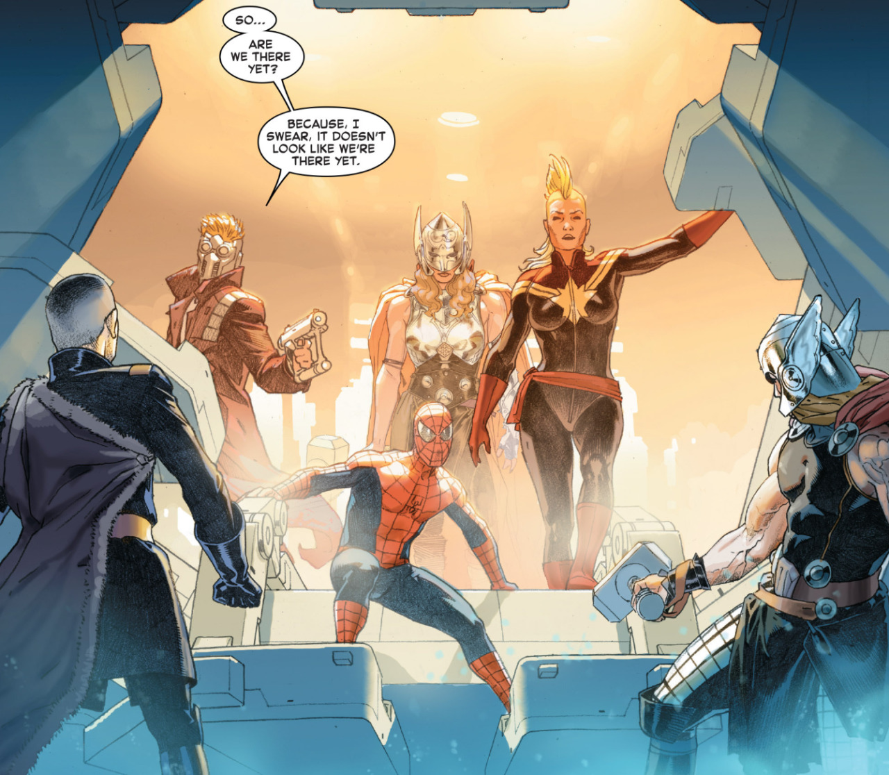 comics-r-4-gurlz:  they were so excited to see each other again that they honestly
