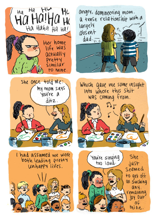 lilmeier: dautchy: draw-blog: Rejected anthology submission When one of my high school bullies ra