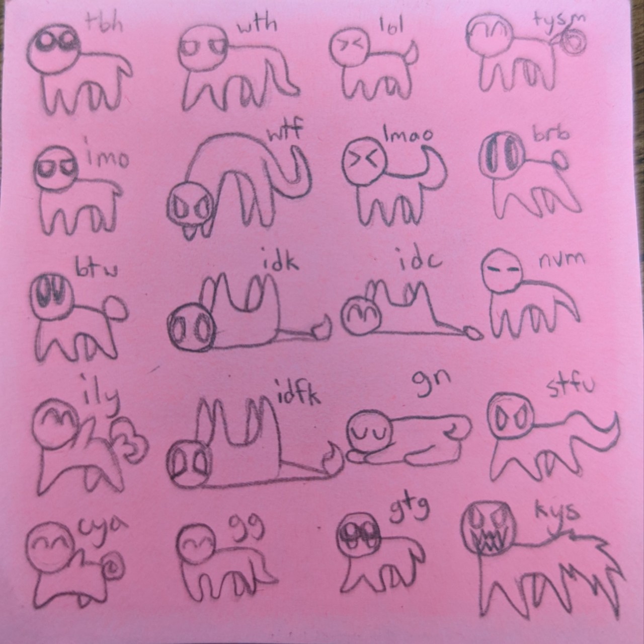 TBH creature — btw creature rarity chart