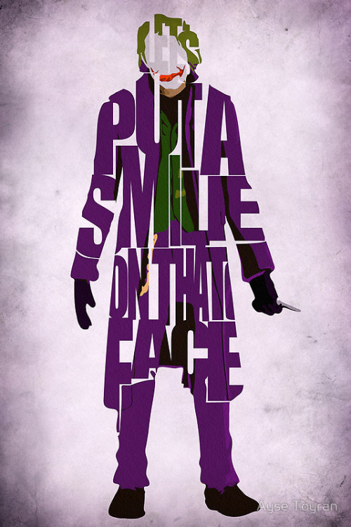 postervine:  Do you like these posters? - Go to PosterVine.com and vote it to the front page - if not then vote it down.  Check out these awesome typography posters of our favorite comic book characters from the pages of DC and Marvel Comics. These poster