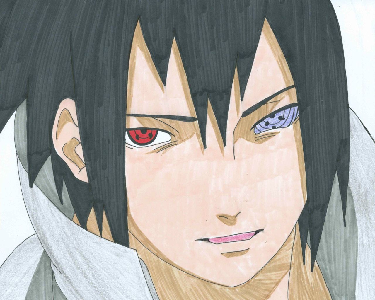 epic-anime-drawing — Anime: Naruto Shippuden Character: Uchiha Sasuke...
