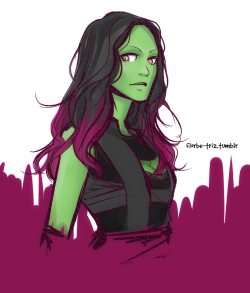 florbe-triz:  First try on Gamora…  This