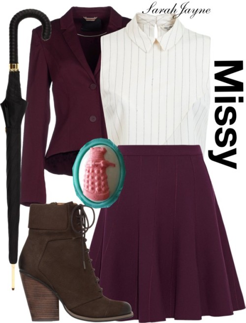 Missy Inspired Look by solstice-sarahjayne featuring combat bootsMiss Selfridge collared shirt, $15 