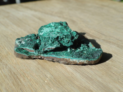 Atacamite Cu2Cl(OH)3  -  03.DA.10a (Strunz)(from Atacama&rsquo;s Desert, Chile)Is a copper halide mi