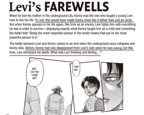 Kenny's huge importance to Levi | GG-3883