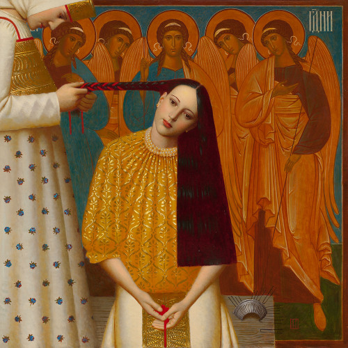 The Unplaiting of the Hair by Andrey Remnev, 1997