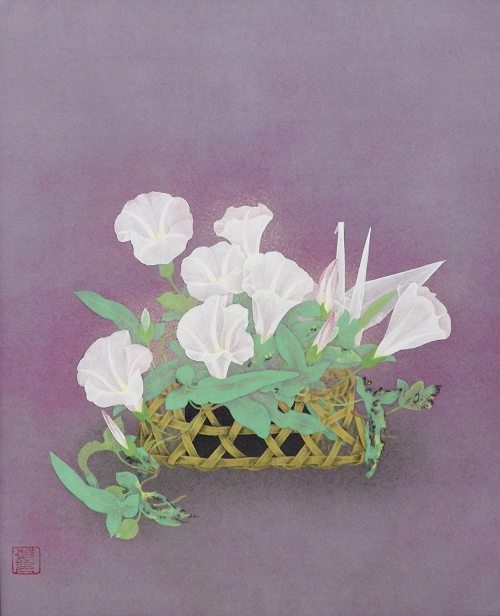 japanese-plants: Japanese Bindweed by Nakabayashi Toshitsugu仲林敏次 「昼顔」