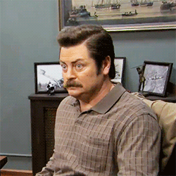 nbcparksandrec:  Welcome to Ron’s hell.
