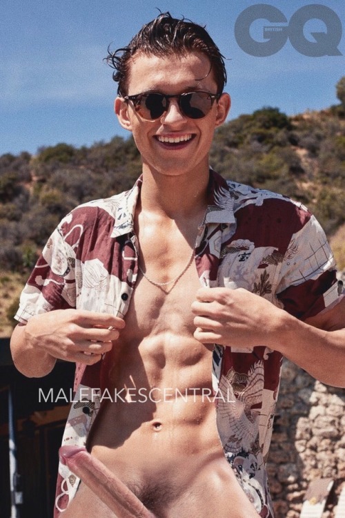 malefakescentral: Tom Holland || Fake