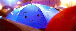 britta-perry:New clip from Pixar’s ’The Blue Umbrella’.