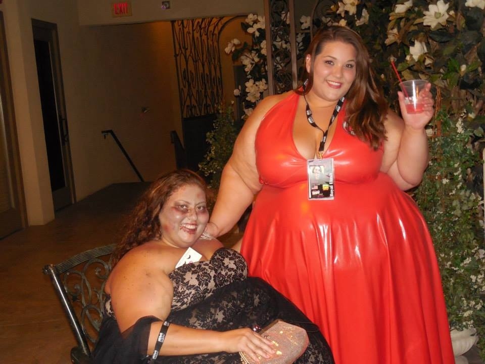 Big Cuties BoBerry and Ellie.  Zombie and zombie hunter.