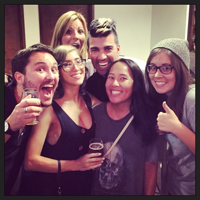 #TeamBeer (Anne Wheaton for the photobomb, ya&rsquo;ll!) photo by the best instagram