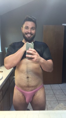 chrisprinalo:  Pink.   You look great on your new NP jock but I think you look amazing HOT wearing PINK or is it that amazing SMILE. I&rsquo;m going with the smile. ADORABLE