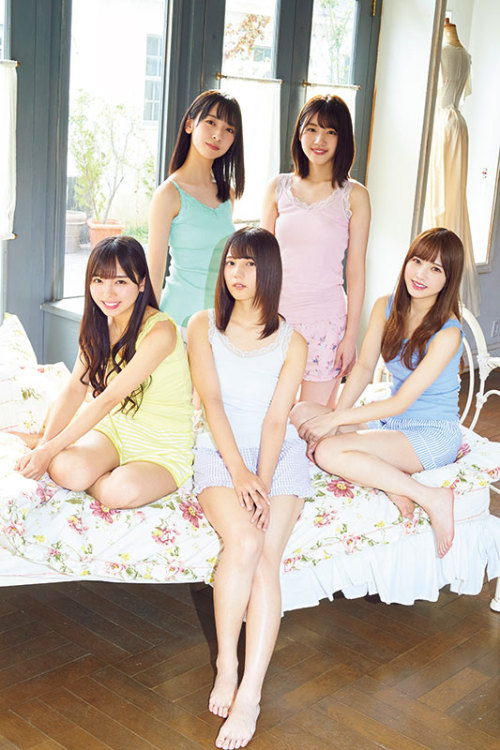 sakamichi-steps: 小坂菜緒・加藤史帆・齊藤京子・佐々木美玲・金村美玖 × 月刊ヤングマガジン 2020 No.01 + オフショット