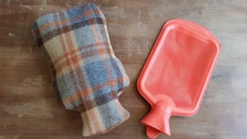 Hot Water Bottle Cover //HealingHolistically