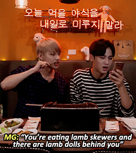 hanwooz: no lamb dolls were harmed in the course of this eating broadcast