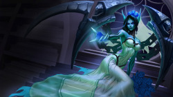 dwaileagueoflegends:  OH MY GOD NEW MORGANNA SKIN. I NEED THIS SKIN. THE MODEL. THE SPLASH. SO FREAKING PERFECT.