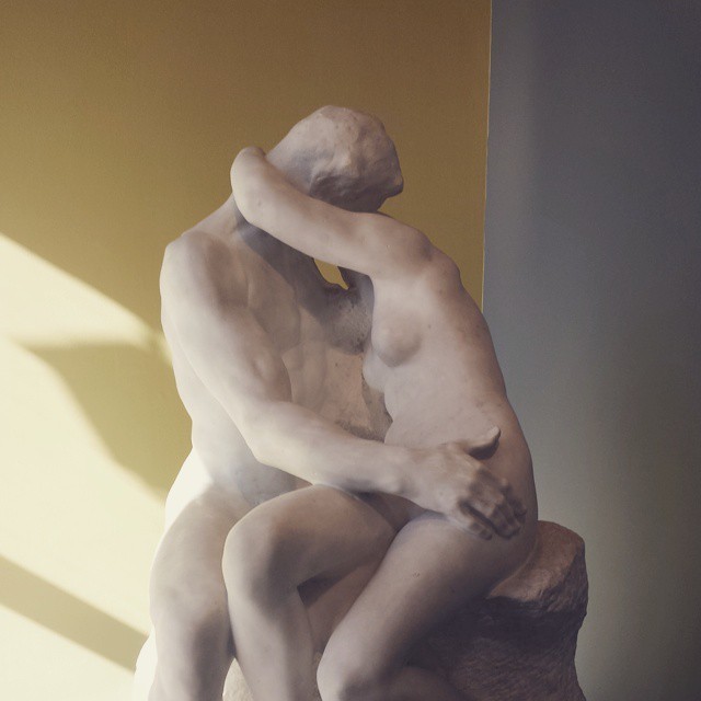 gigglyhuff:  Hanging with my fave aka rodin the man
