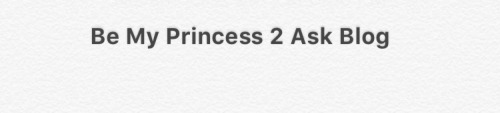 the-royal-inquiry: “Welcome Princess~” This is a new ask/rp blog for the bmp2 guys. I no