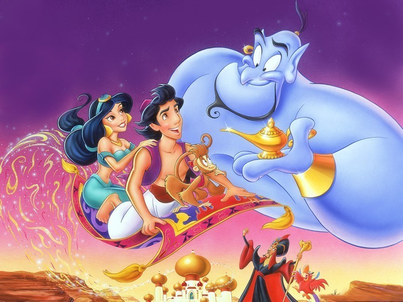 fuckrashida:  niambi:  Aladdin, Jasmine and Genie have been cased for the Aladdin