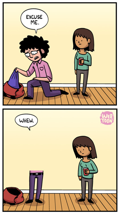 linewebtoon:  This webcomic is always fun!  Up and Out _by Jeremy Kaye jeremykaye​  Find LINE Webtoon on App Store or Google Play! webtoons.com/download 