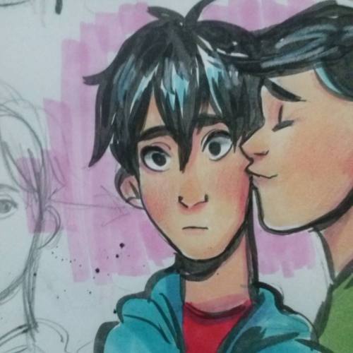 tigeer-lily:quick hidashis i did in class