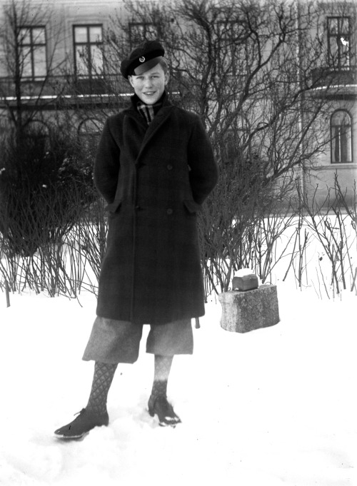 Unknown young man, Sweden.