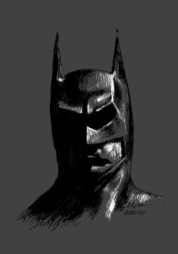 pabloiranzo:  “Batman”.Based on Tim Burton´s film (1989)Marker and digital brushes.