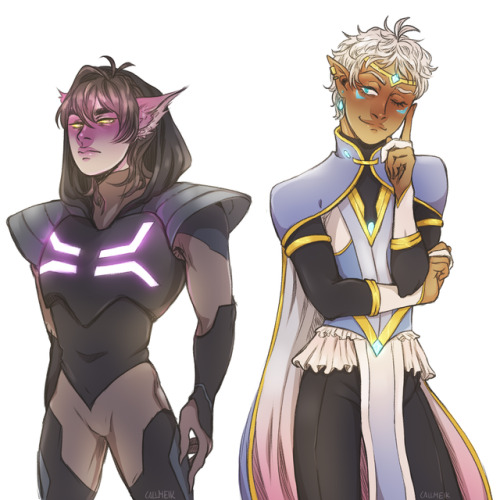 Galra!Keith and Altean!Lance is my fave Voltron AU tbh