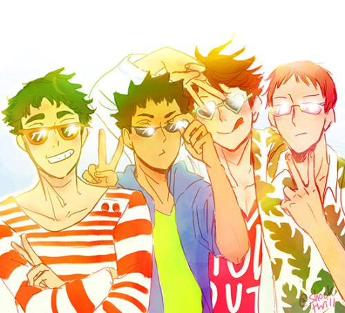 manycoloureddeath:  ugh i actually drew this monday …. so late ;;;