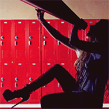 Her heels! OMFG!