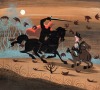 weirdlandtv:Mary Blair concept art for 1949 Disney feature, THE ADVENTURES OF ICHABOD AND MR. TOAD.