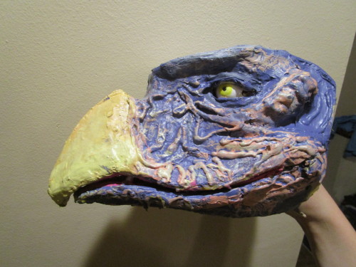 Skeksis Puppet Is Finished! The Eyes Blink And The Mouth Moves. I Might Make A More In Depth Post Later.
