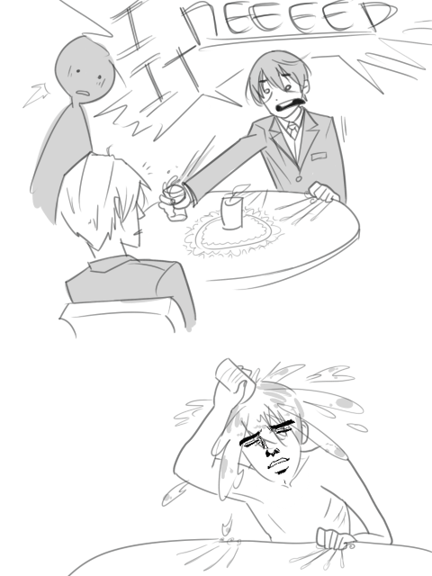 kksunnydeedog:  Yes his clothes dissolve when hit by water. *I edited this early**