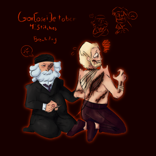 Goretober Day 4: Stitches