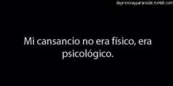 depresivayparanoide:  Cansada de toda esta mierda.