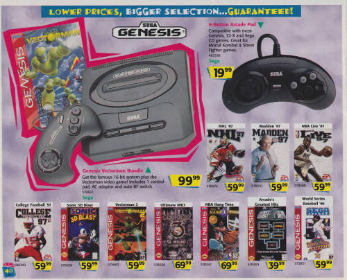 browneyesndsunshine:  phantomsofsummer:  saveroomminibar:  1996 Toys R Us Holiday Catalog.   Animaniacs on Sega…yaaaaassssss  I had Sonic an Lion King on my Sega bruhhh you couldn’t tell me I wasn’t a beast 