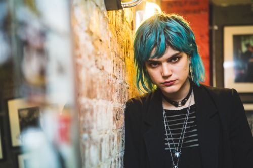 SoKo backstage at the 100 Club by Wunmi Onibudo