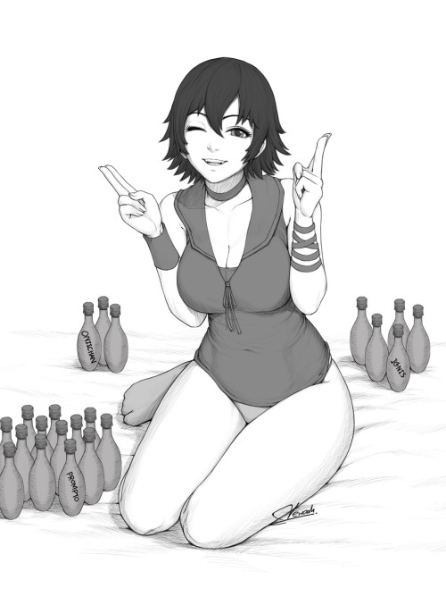 ffxvhentai: FFXV: Cute &amp; Sexy Iris drawing by NewasH.