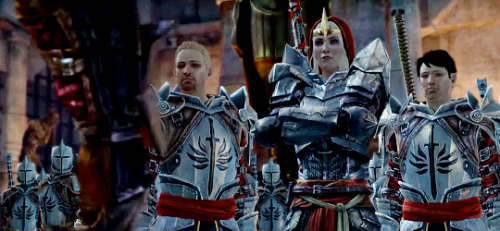 incorrectdragonage: Hawke: With all due respect, which is none, go to hell.[cap of Meredith and co.]