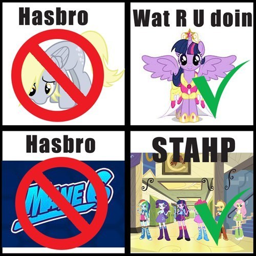 Yep, Hasbro your ruining what made it good man. Stop while your a head&hellip; kinda. In season 