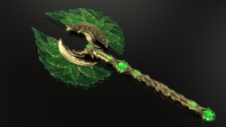 melchiordahrk:  Marine (Etrelley) has created a nearly complete set of glass weaponry in the same, breathtaking style. Visit their gallery for more great 3D artwork! Previous post with more TES-inspired 3D artwork.   Oh my!!!!